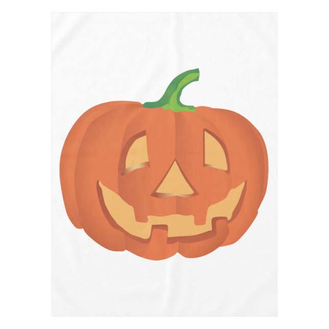 Toalha De Mesa Abóbora para o Halloween 1 (Frente)