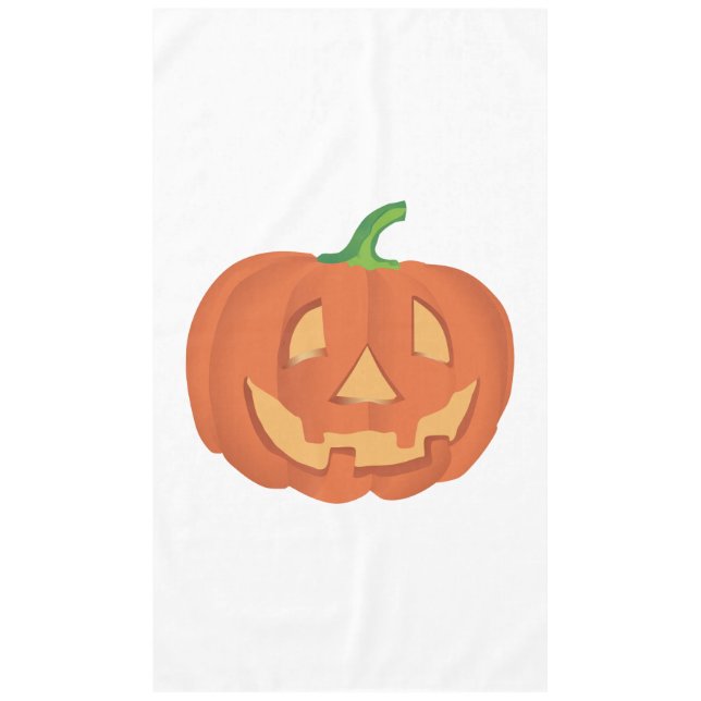Toalha De Mesa Abóbora para o Halloween 1 (Frente)