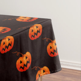 Toalha De Mesa Abóboras de Halloween, Abóboras Laranjas Doces ou 