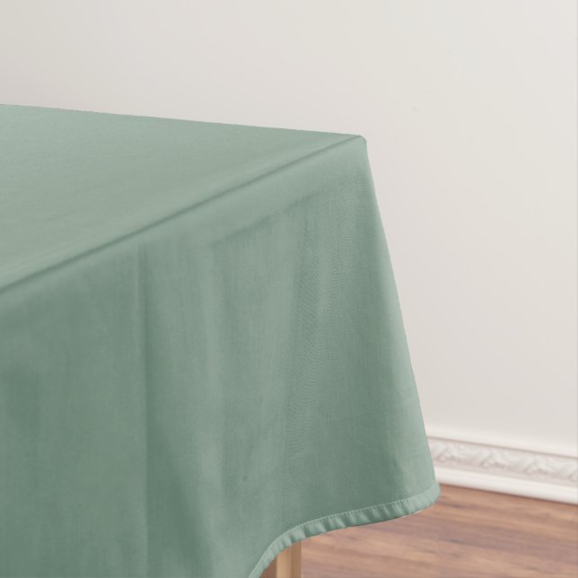 Toalha De Mesa absinto cor sólida suave. (Posição Original)