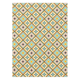 Toalha De Mesa Abstract geometric pattern with diamond shapes