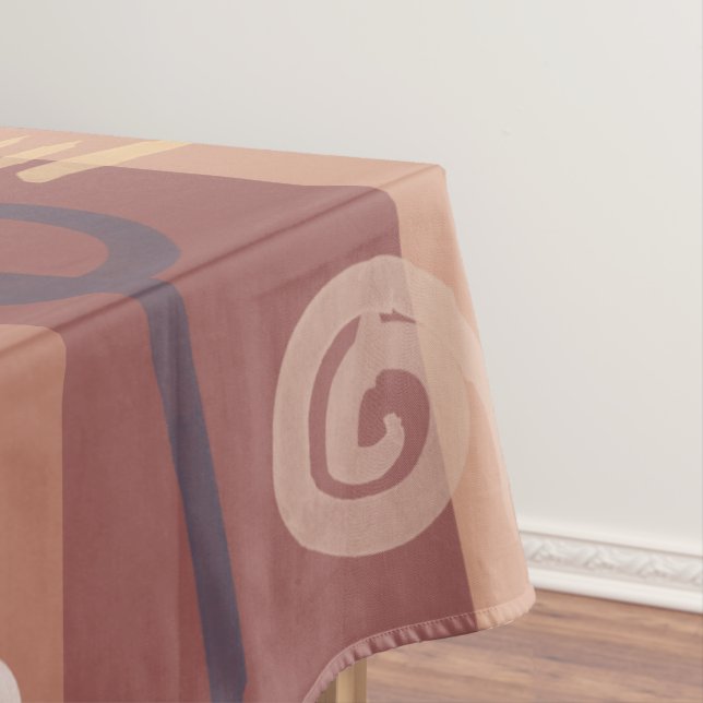 Toalha De Mesa Abstrato (Posição Original)