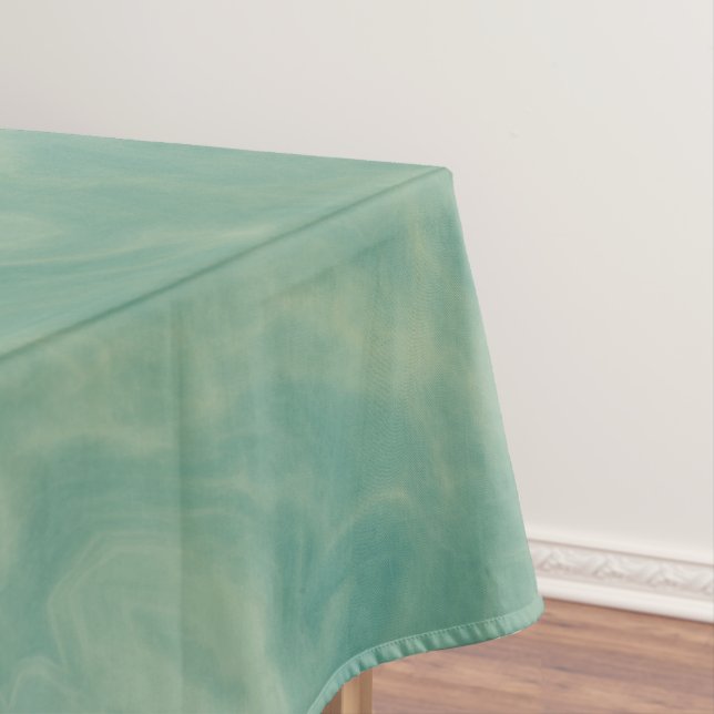 Toalha De Mesa abstrato de mármore verde (Posição Original)