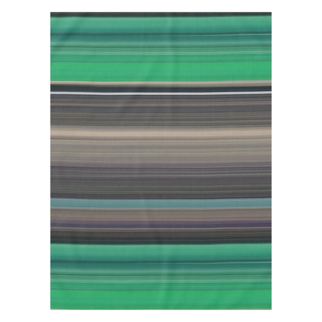 Toalha De Mesa Abstrato nº 1: Verde e cinza (Frente)