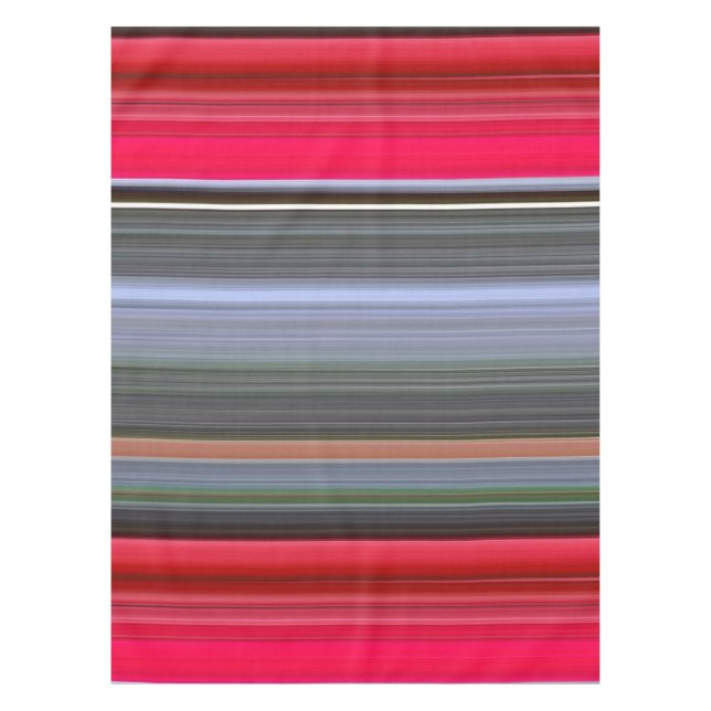 Toalha De Mesa Abstrato nº 1: Vermelho e Cinza (Frente)