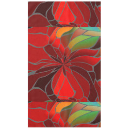 Toalha De Mesa Abstrato Poinsettia Tablecloth