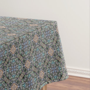 Toalha De Mesa Abstrato Suculent Garden Rosette Trellis Patterno
