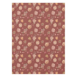 Toalha De Mesa Ação de Graças do Outono de Aquarela