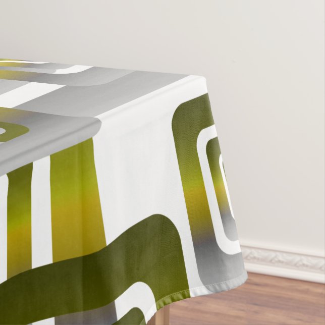 Toalha De Mesa Activate My Heart Pattern Silver (Posição Original)