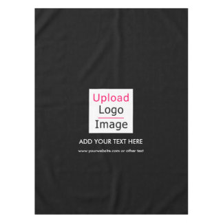 Toalha De Mesa Adicione seu logotipo e texto personalizado Tchic