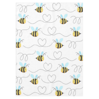 Toalha De Mesa Adorável Bumble o teste padrão da abelha