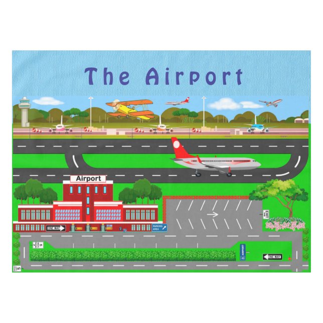 Toalha De Mesa Aeroporto (Frente (Horizontal))