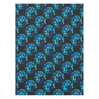 Toalha De Mesa Afro Diva Azul 