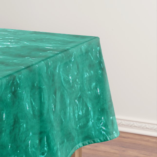 Toalha De Mesa Água Vedada Verde Seafoam (Posição Original)