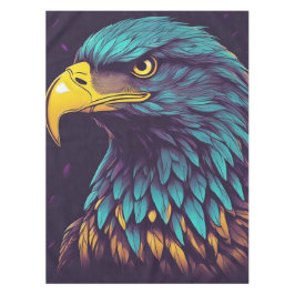 Toalha De Mesa Águia Majestosa em cores vibrantes