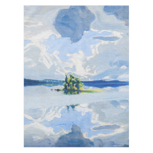 Toalha De Mesa Akseli Gallen-Kallela - Nuvens acima de um lago