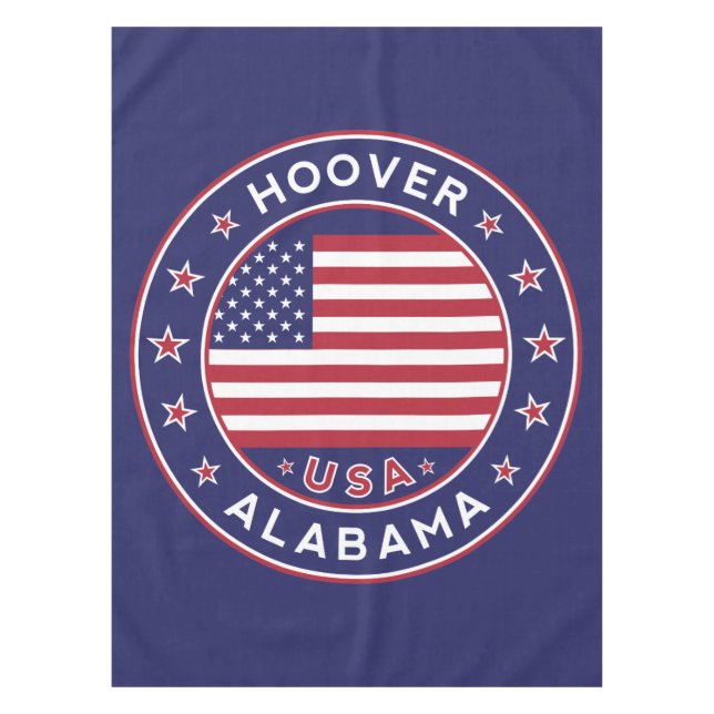 Toalha De Mesa Alabama, Hoover (Frente)