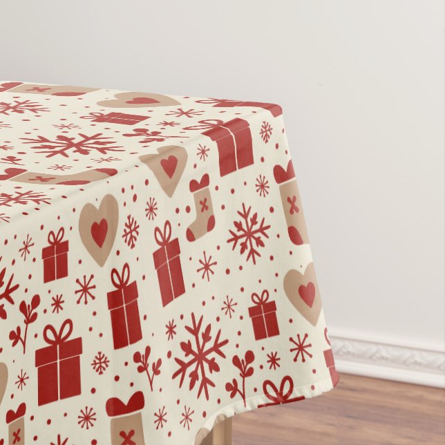 Toalha De Mesa Alegria de Férias Escandinavas (Posição Original)