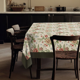 Toalha De Mesa Algodão Suave Tableloth Floral Algodão Russo Senti