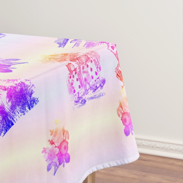 Toalha De Mesa Alice im Wunderland - Alice no pastel das Maravilh (Posição Original)