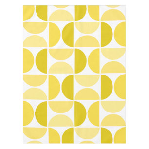 Toalha De Mesa Amarelo de Artes do Mínimo do Século Médio