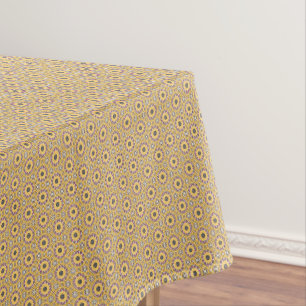 Toalha De Mesa Amarelo e Rosa