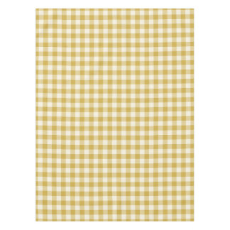 Toalha De Mesa Amarelo Manteiga Xadrez Clássico Gingham