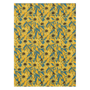 Toalha De Mesa Amarelo Rudbekia em amarelo