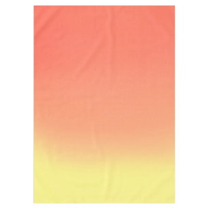 Toalha De Mesa Amarelo sunset e laranja