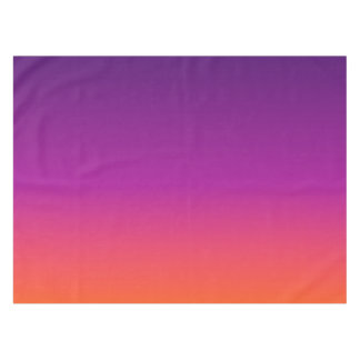 Toalha De Mesa Ambre de gradiente roxo, rosa e laranja