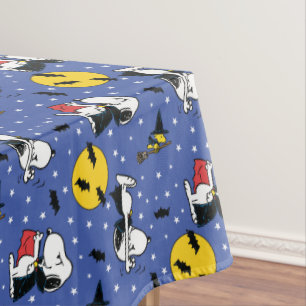 Toalha De Mesa Amendoins Padrão de Vampiro de Snoopy