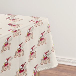Toalha De Mesa Amendoins Passeio De Snoopy & Woodstock Joy