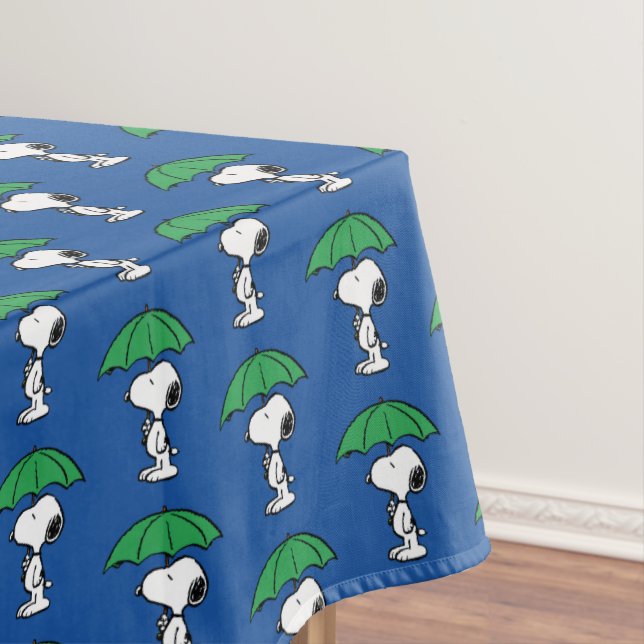Toalha De Mesa Amendoins | Snoopy Green Umbrella (Posição Original)