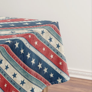 Toalha De Mesa Americana/Estrelas Listras/Patriótico