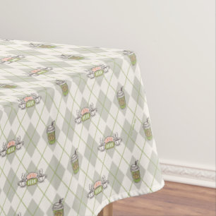 Toalha De Mesa AMIGOS™ Padrão de Argyle de Perk Central