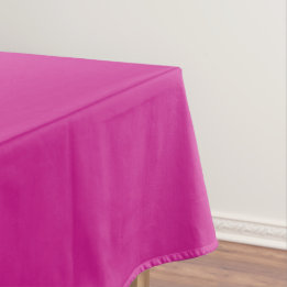 Toalha De Mesa Amor de Borboleta | Cor Sólida Magenta 1