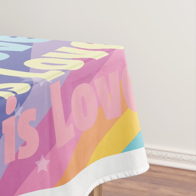 Toalha De Mesa Amor é Amor (Posição Original)
