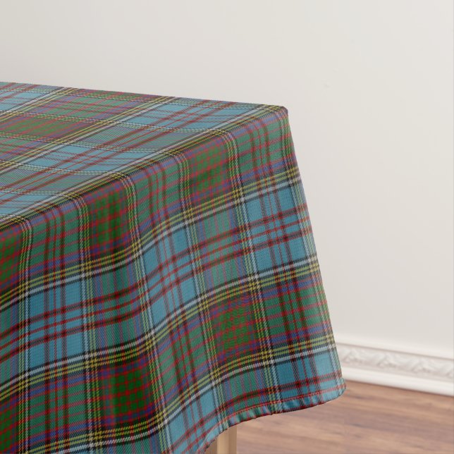 Toalha De Mesa Anderson Clan Tartan - Padrão de Xadrez Escocês (Posição Original)
