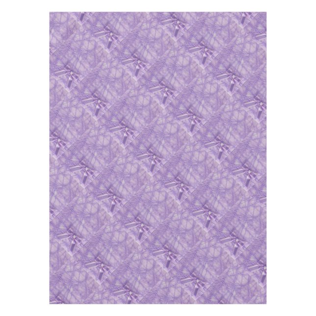 Toalha De Mesa Aniversário roxo (Frente)