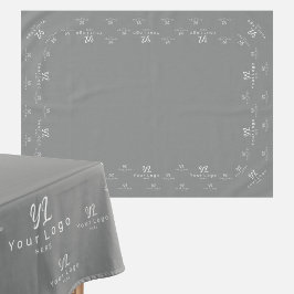 Toalha De Mesa Apresentação do logotipo comercial personalizado d