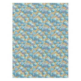 Toalha De Mesa Aqua Christmas Balls