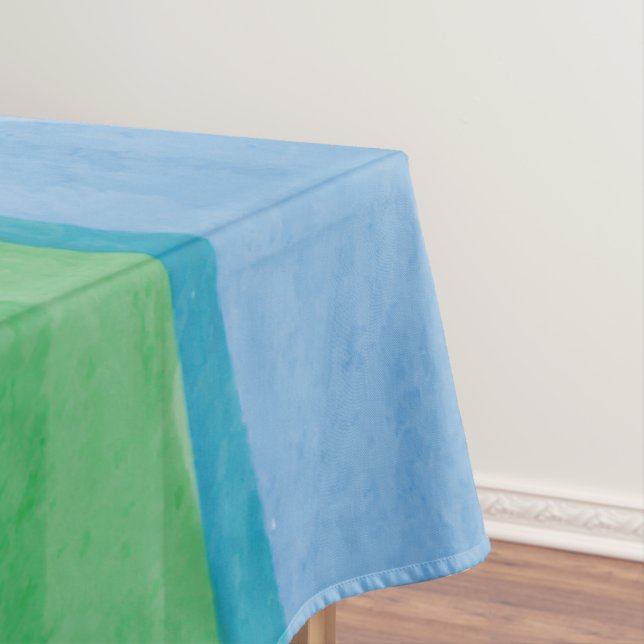 Toalha De Mesa Aquarelas Arco-íris Orgulho (Posição Original)