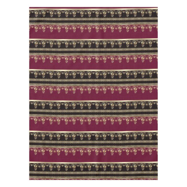 Toalha De Mesa Arábico antigo decorativo oriental barroco ornamen (Frente)