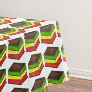 Toalha De Mesa Arco-Íris 7 Camadas de 7 Cookery Pastelaria