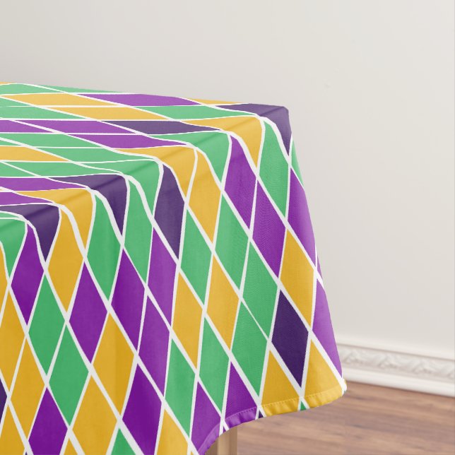 Toalha De Mesa Arlequim Bêbado (Posição Original)