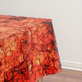 Toalha De Mesa Arranhões num fundo coral ligeiramente visto