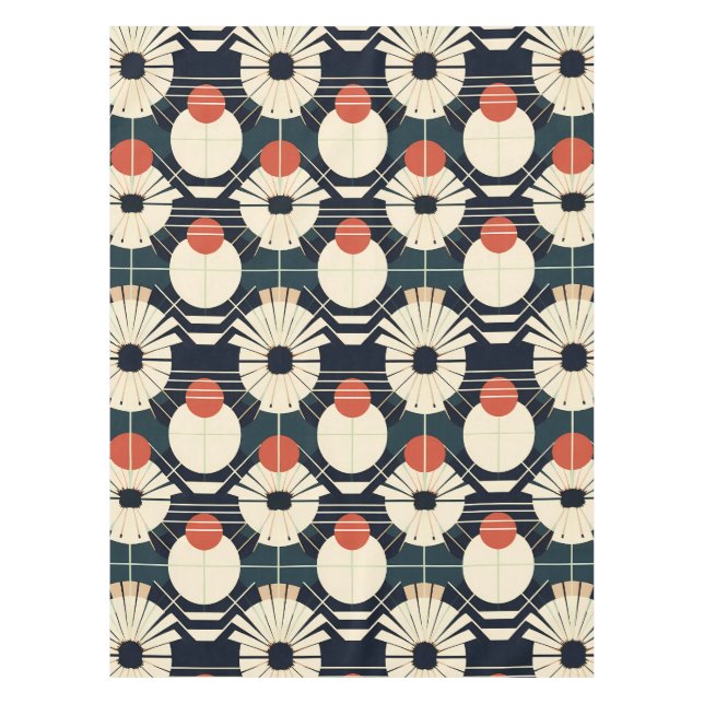 Toalha De Mesa Art Deco (Frente)