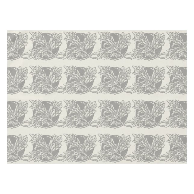 Toalha De Mesa Art Nouveau Fllower Minimalismo Floral (Frente (Horizontal))