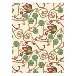 Toalha De Mesa Art Nouveau-inspired floral design