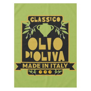 Toalha De Mesa Arte de Parede de Azeite Italiano